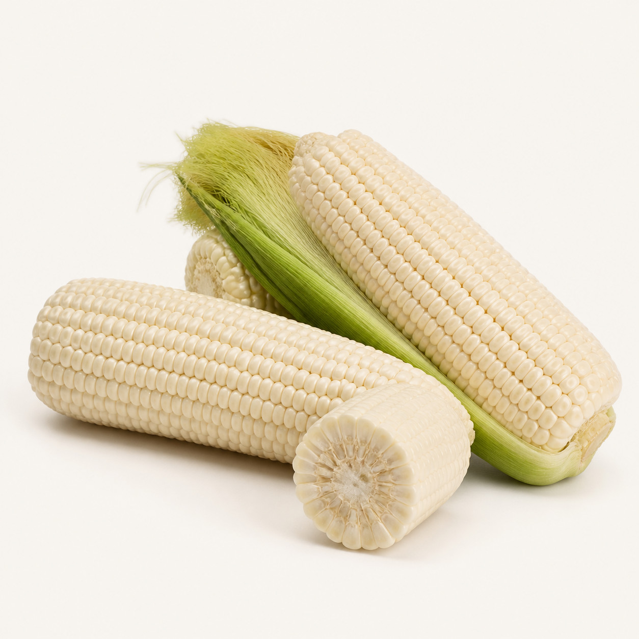 Elote blanco fresco