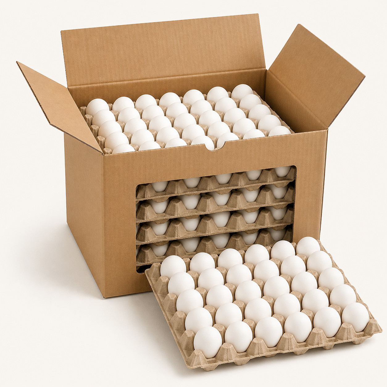 Huevo blanco caja 360 piezas