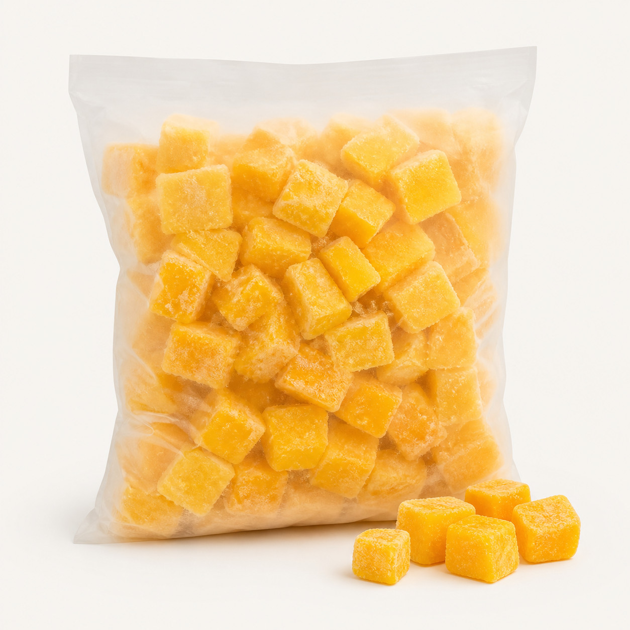 Mango en cubos congelado bolsa 1 kg