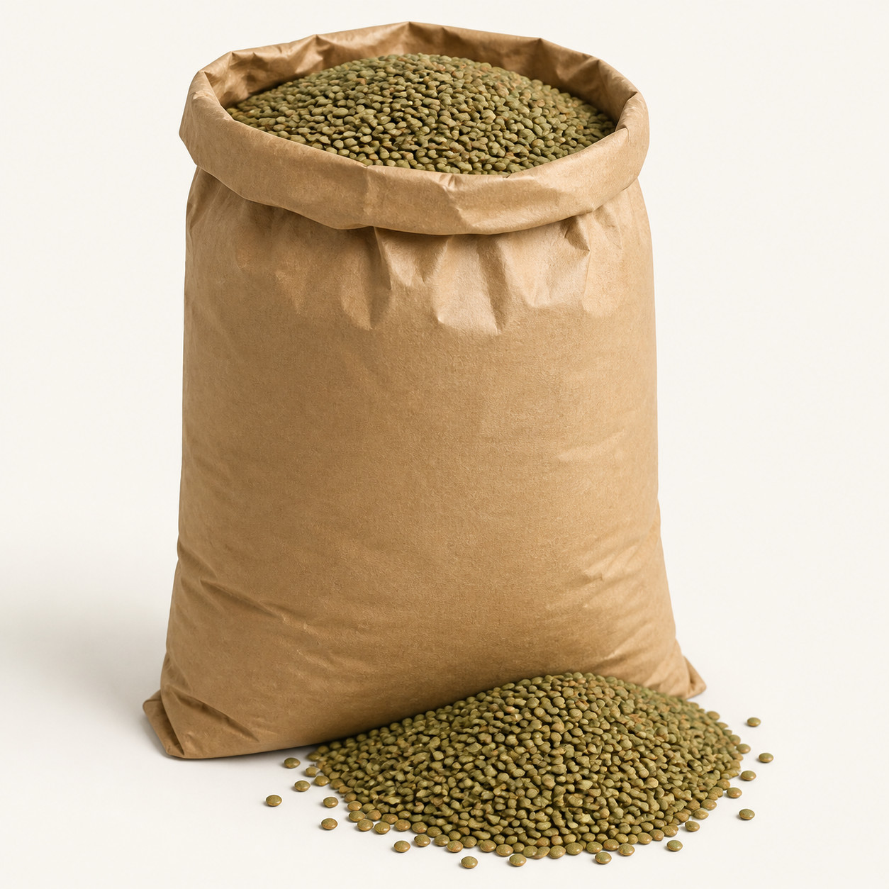 Lenteja verde costal 25 kg