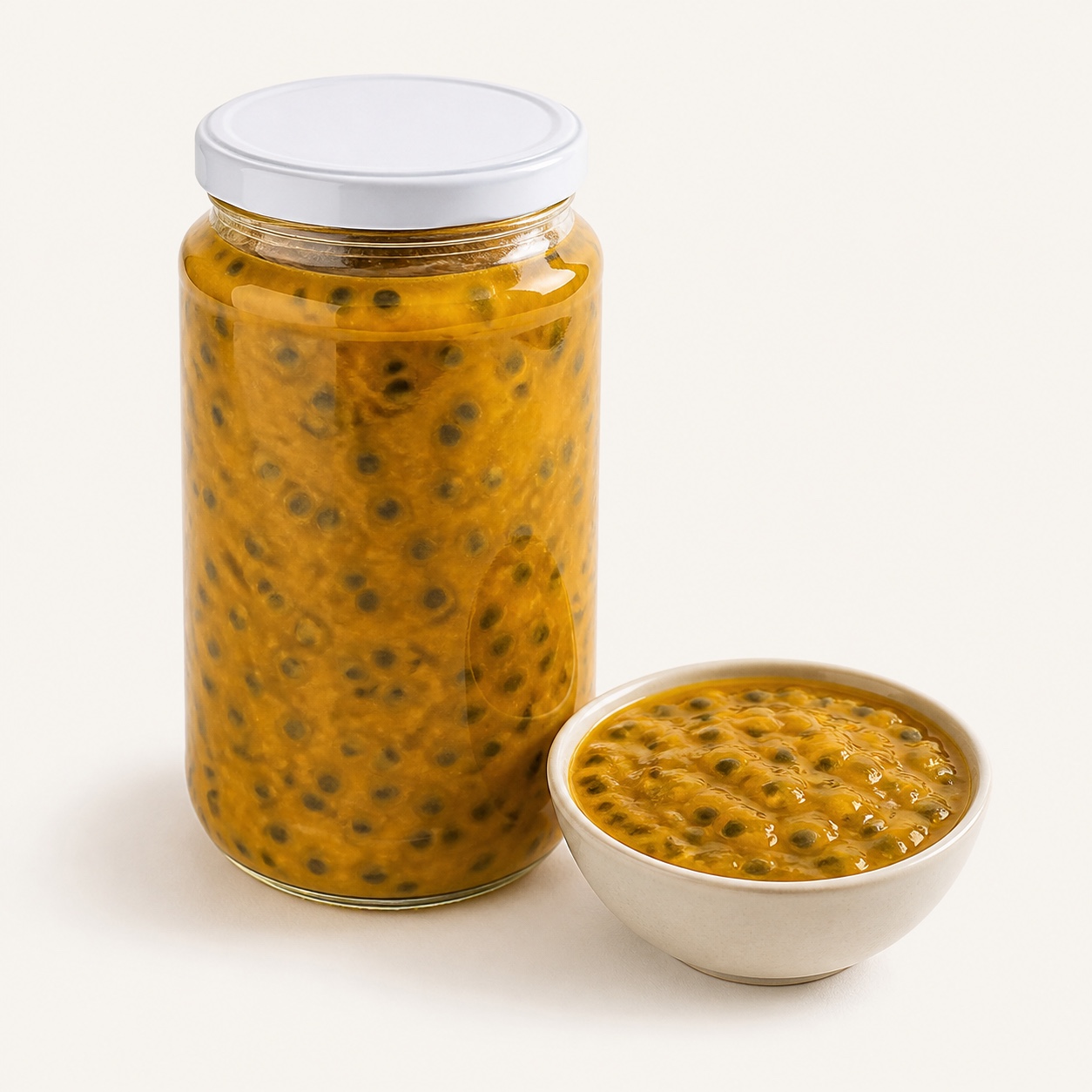 Pulpa de maracuyá · envase 1 L
