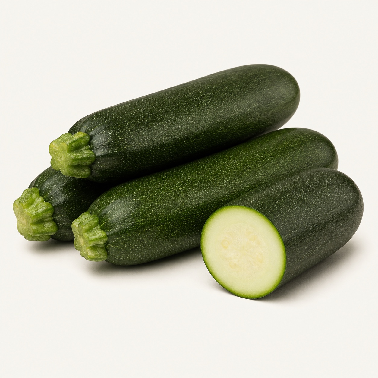 Calabaza zucchini verde