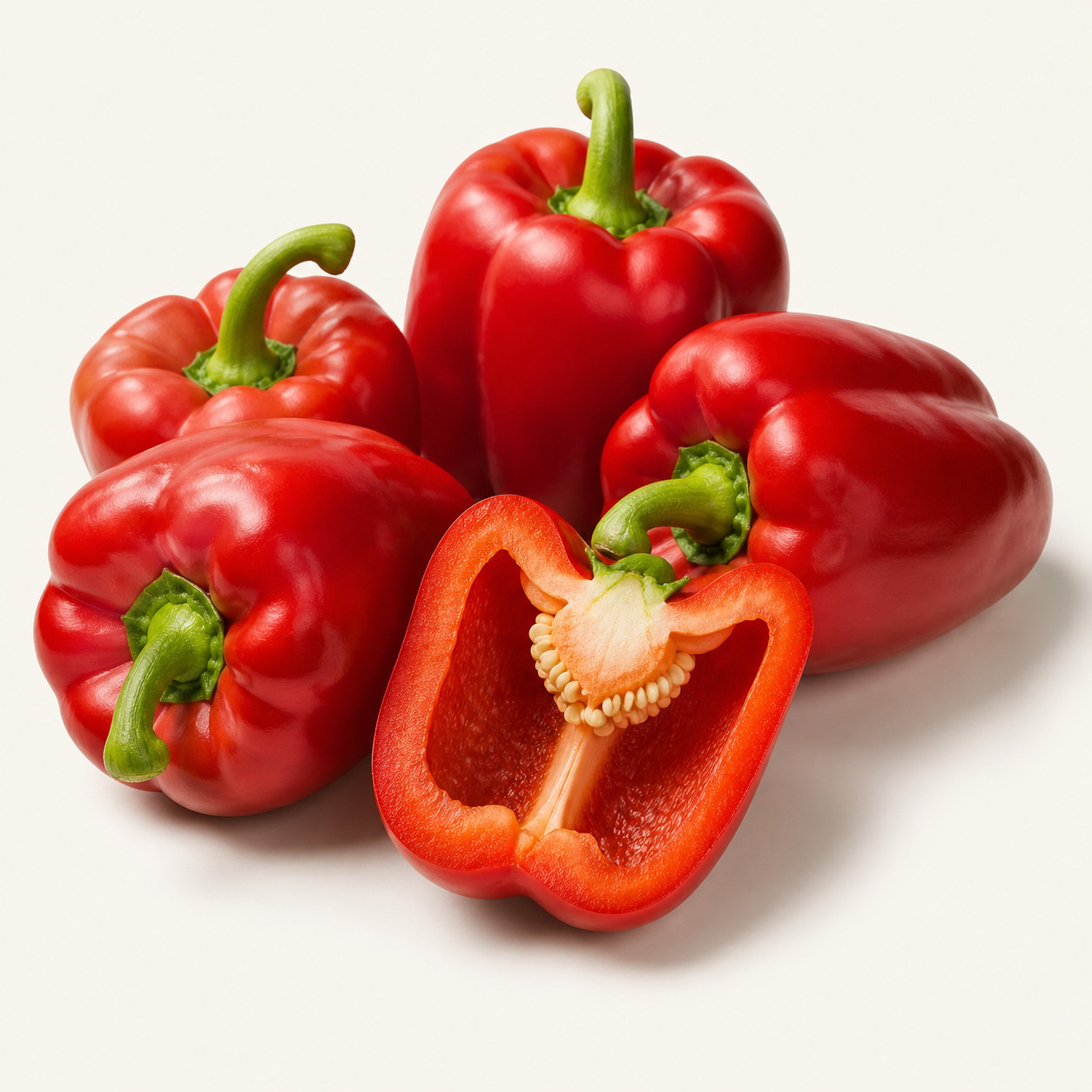 Pimiento morrón rojo