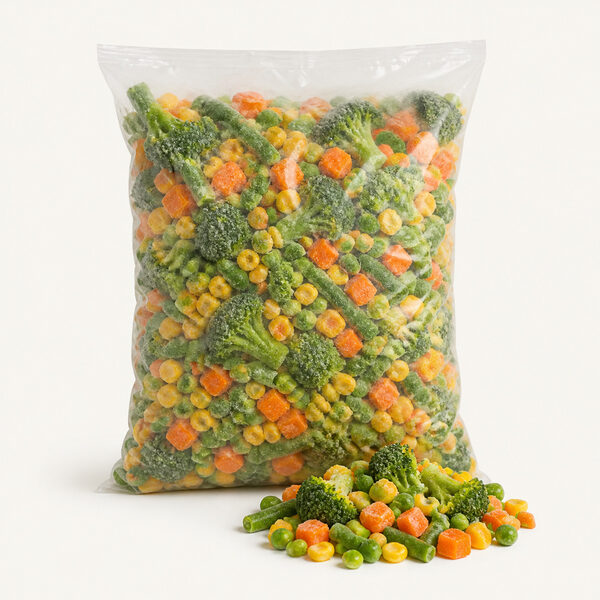Mezcla de vegetales congelados bolsa 2.5 kg
